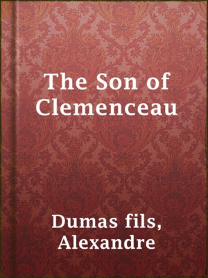 cover image of The Son of Clemenceau